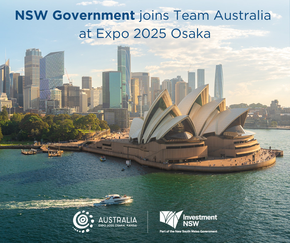 New South Wales to showcase worldleading capabilities at Expo 2025